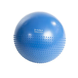 Gymnastikball 55 cm Blau mit Massage-Noppen und Luftpumpe | HMS YB03N