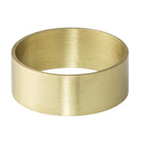 Bloomingville Laurie Serviettenring 4er Set Gold 4,5 x 1,5 cm Messing Dekorationsring für Servietten