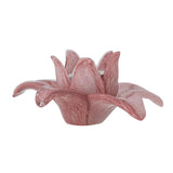 Bloomingville Wren Deko aus Glas in Rose – skulpturale Glasdeko fürs Wohnzimmer