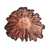 Bloomingville Aila Dekoschale Glas rot Blütenform 31 cm