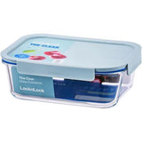 LocknLock The Clear Glas Frischhaltedose 2 L - Ofenform luftdicht auslaufsicher