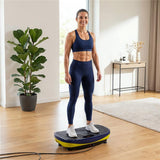 Vibrationsplatte mit 3D-Matte, Bluetooth und Lautsprecher | HMS SVP11
