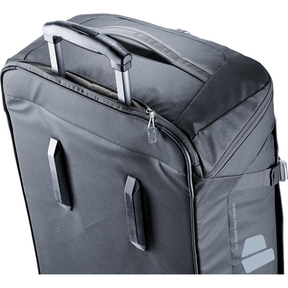 deuter Duffel Pro Movo 90, Reisetrolley, black (schwarz), Rollkoffer mit 2 Rädern