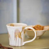 Bloomingville Joseph Becher braun aus Steingut – 4er Set für Kaffee, Tee & Tischdeko