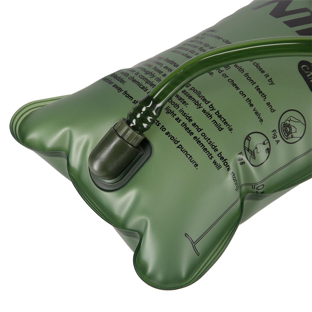 NILS CAMP Trinkblase 2L grün für Rucksack Wandern Fahrrad Outdoor