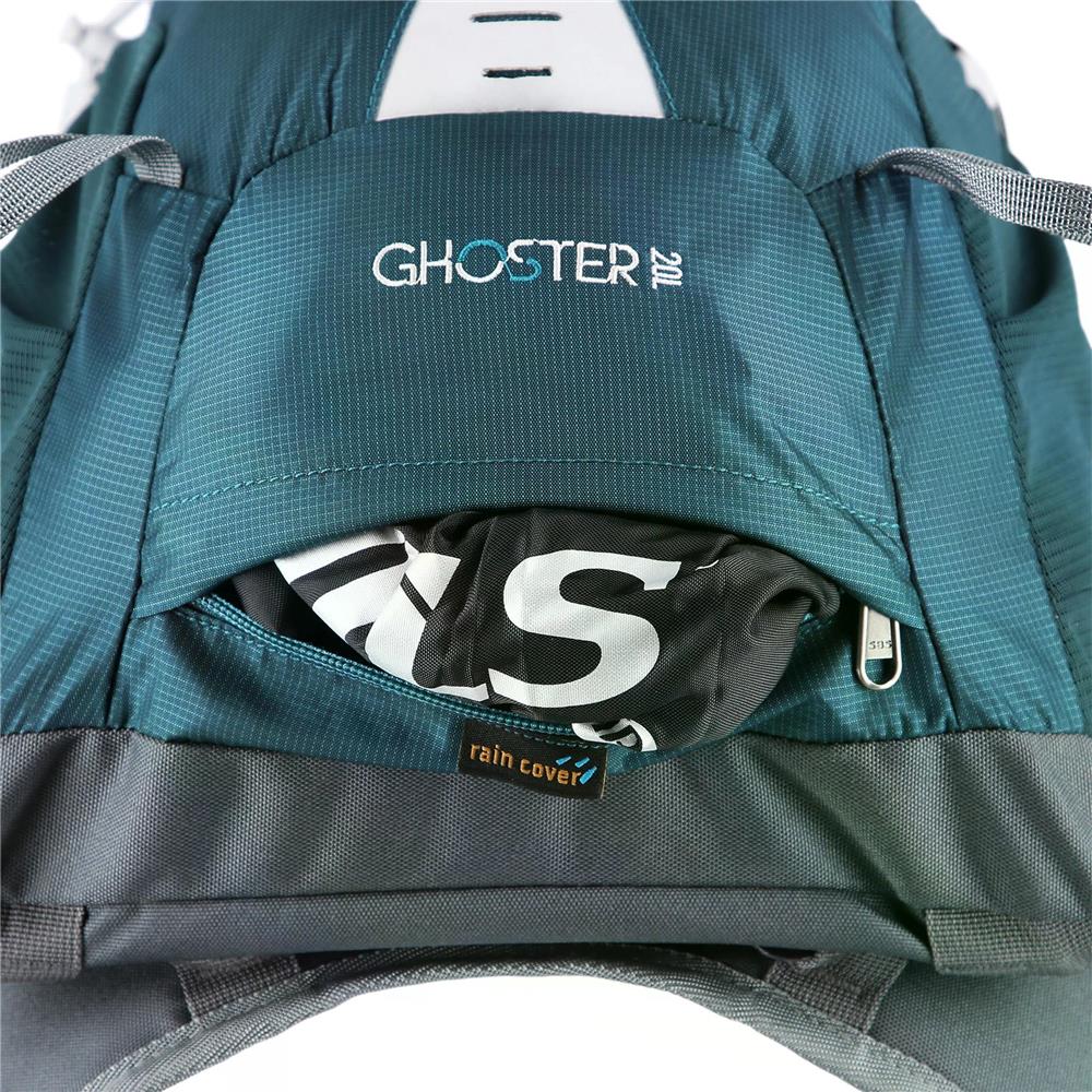 NILS CAMP Trekkingrucksack Ghoster 20L in Blau - Outdoor Rucksack mit Belüftung & Regenhülle