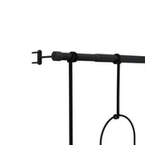 Umbra Triflora Vase Hängeblumentopf Wandvase Blumenampel für Wand und Decke 3er Set Weiß/Schwarz