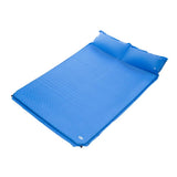 NILS CAMP selbstaufblasende Campingmatte 2 Personen 190 cm blau Isomatte Outdoor