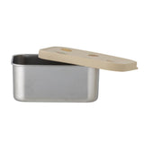 Bloomingville MINI Agnes Brotdose, Natur, Edelstahl