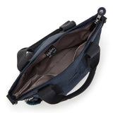 Kipling ASSENI MINI, Mini Tote Bag, Blue Bleu 2 (blau), kleine Handtasche mit Schultergurt