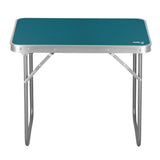 NILS CAMP Campingtisch blau kompakt faltbar für Camping Picknick Garten Outdoor