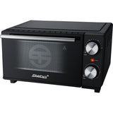 Steba Mini-Backofen KB M9 9L Schwarz mit Doppelglastür 650 Watt