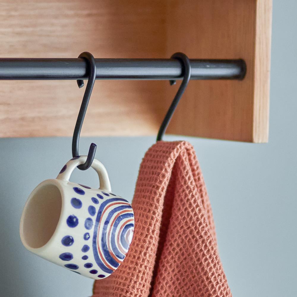 Bloomingville Shama Espressotasse Blau/Braun Steingut D5xH5 cm – buntes Design