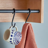 Bloomingville Shama Espressotasse Blau/Braun Steingut D5xH5 cm – buntes Design