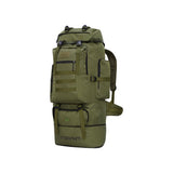 NILS CAMP taktischer Trekkingrucksack Magnum 100L in Grün - großer Outdoor Rucksack