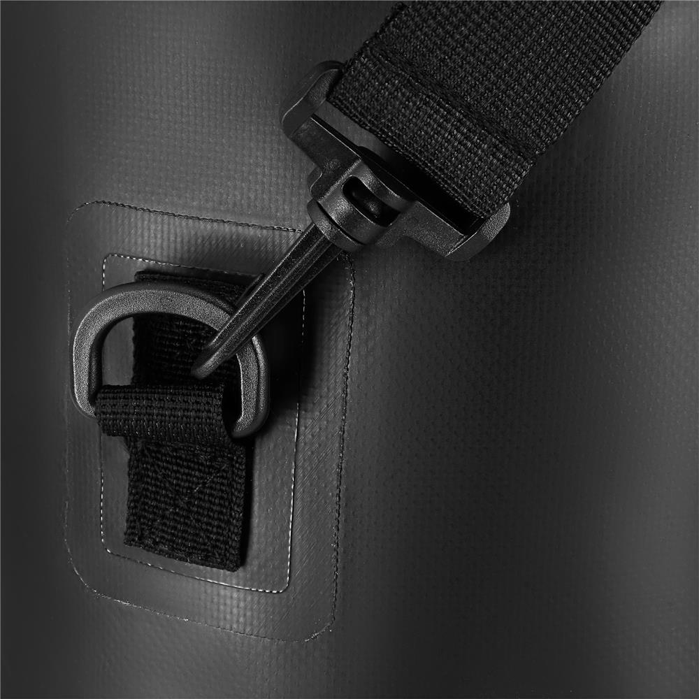 NILS CAMP wasserdichter Beutel 30L in Schwarz - robuster Dry Bag für Strand, Kajak & Outdoor