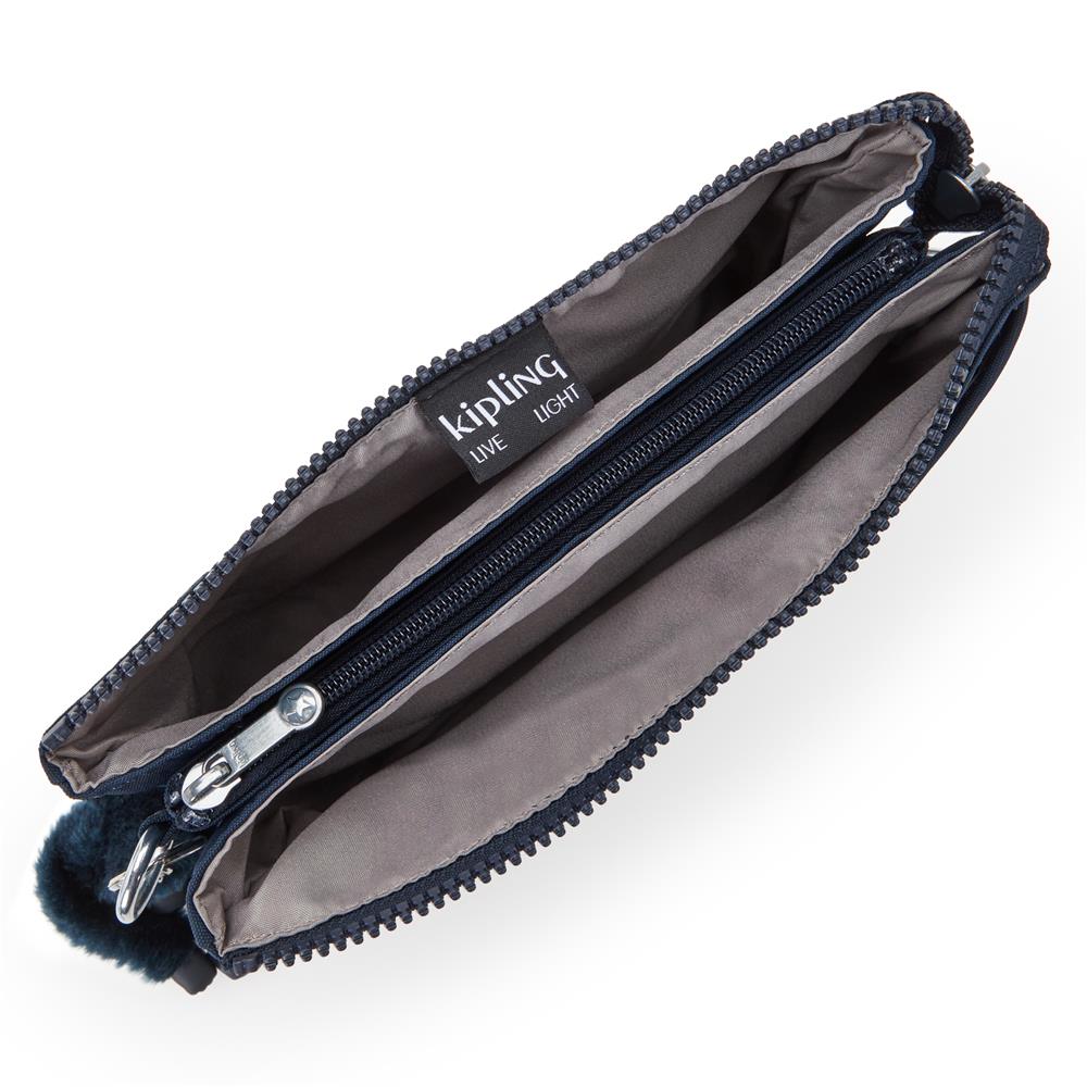 Kipling RIRI, Kleine Umhängetasche, Blue Bleu 2 (blau), Schultertasche, Crossbody