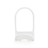 Umbra Sling Flexible Spülbeckenablage Weiß multifunktionaler Halter für Spülbürste Spüllappen