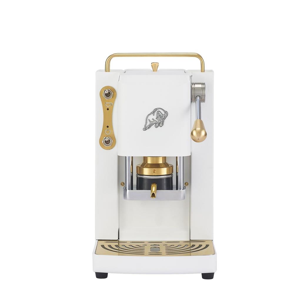Faber Pro Essential White Messing ESE Pad Kaffeemaschine 44 mm