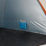 NILS CAMP Strandzelt XXL blau für Strand Camping und Garten UV Schutz großes Familienzelt