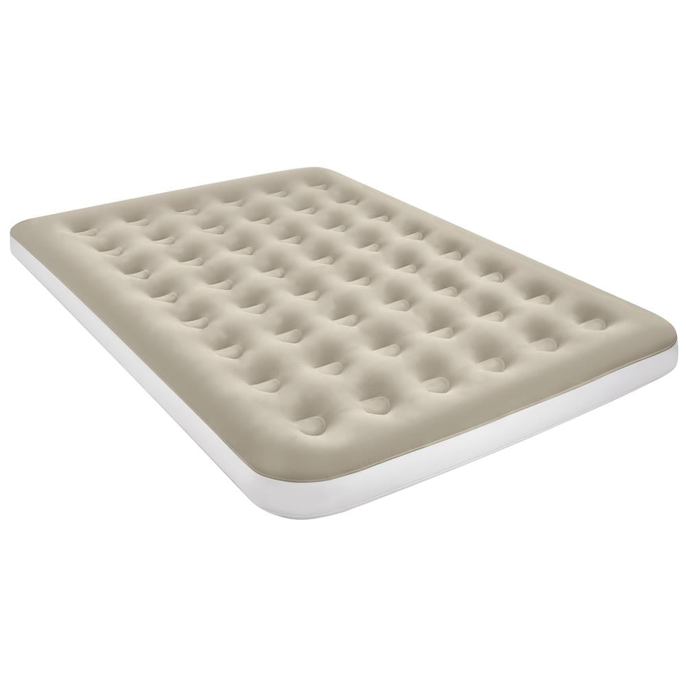NILS CAMP Campingmatratze Doppelbett beige 203x152x22 cm für Camping Reise Gästebett
