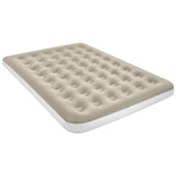 NILS CAMP Campingmatratze Doppelbett beige 203x152x22 cm für Camping Reise Gästebett