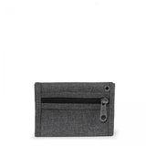 Eastpak CREW SINGLE, Geldbörse, Black Denim (grau), Dreifach faltbares Portemonnaie