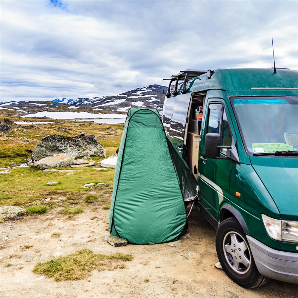 NILS CAMP Umkleidezelt grün Pop-Up für Camping Strand Outdoor Dusche WC