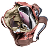 deuter Vista, Rucksack, raisin-caspia (braun), 18L, Toploader mit Reißverschluss