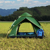NILS CAMP Shadow 2 Zelt für 3 Personen in Grün - Campingzelt mit Vorraum & Moskitonetz für Outdoor