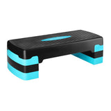 Aerobic Stepper 3-fach höhenverstellbar Schwarz/Mint für Fitness und Workout | HMS AS002