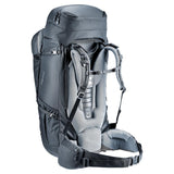 deuter Voyager 60+10 SL, Reiserucksack, black (schwarz), 60L