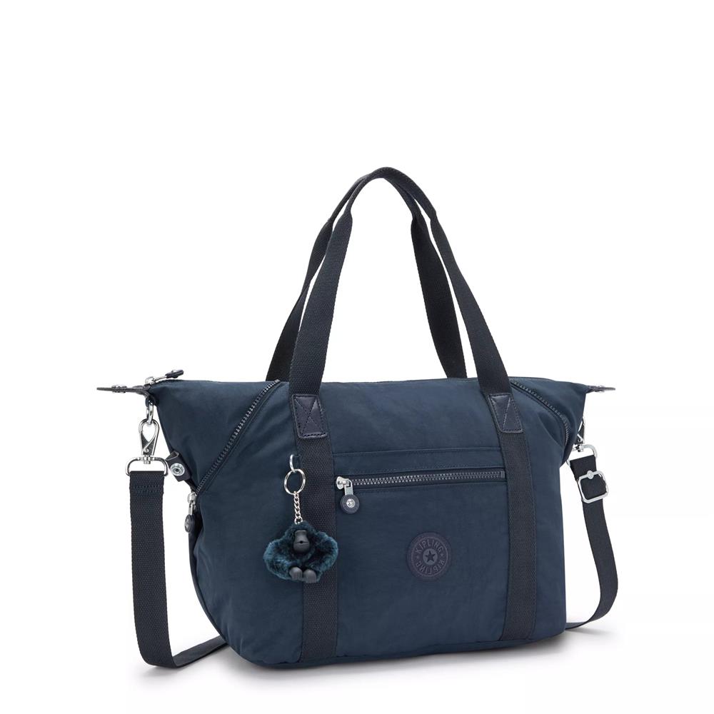 Kipling ART, Handtasche, Blue Bleu 2 (blau), Tasche mit abnehmbaren Trägern & viel Stauraum