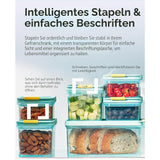 LocknLock Vorratsdose 3,5 L mit Teiler & Drainplatte, luftdicht