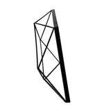 Umbra Prisma Geometrischer Bilderrahmen 48 x 23 x 8 cm zum Aufhängen oder Aufstellen Schwarz