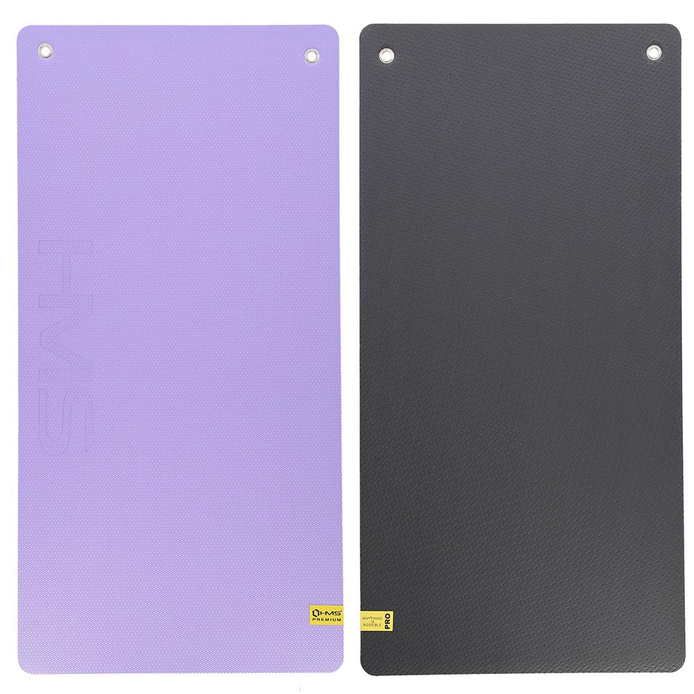 HMS Premium MFK07 Fitnessmatte 120x60 cm 15 mm Violett/Schwarz