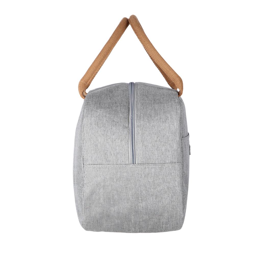 NILS Kühltasche 8L in Hellgrau - kompakte Thermotasche für Picknick, Lunch & Outdoor
