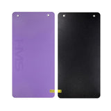 HMS Premium MFK01 Fitnessmatte 110x55 cm 15 mm Violett/Schwarz