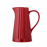 Bloomingville Latina Krug, Rot, 1,2 Liter, Steingut, dänisches Design