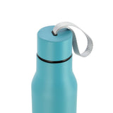 NILS NILS Thermobecher 500 ml Edelstahl blau Elefant auslaufsicher mit Trageschlaufe