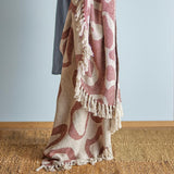 Bloomingville Salobre Decke Braun Baumwolle Wohndecke 160x130cm
