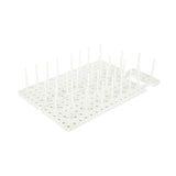 Umbra Peggy Einsatz für Küchenschränke und Schubladen 45x15x10cm verstellbar 2er Set Weiß