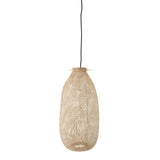 Bloomingville Pendellampe natur Ø25cm Bambus Pendelleuchte Hängelampe Hängeleuchte dänisches Design
