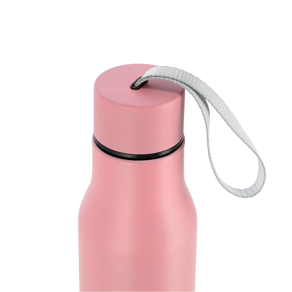 NILS NILS Thermobecher 500 ml Edelstahl rosa Kanninchen auslaufsicher mit Trageschlaufe