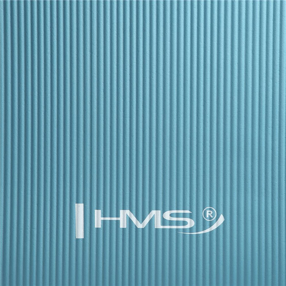Yogamatte 183 x 61 x 1,2 cm Fitnessmatte Blau Gymnastikmatte rutschfest | HMS YM07