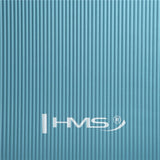Yogamatte 183 x 61 x 1,2 cm Fitnessmatte Blau Gymnastikmatte rutschfest | HMS YM07
