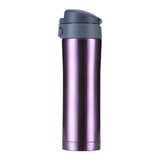 NILS Thermobecher 500 ml Edelstahl violett auslaufsicher für Camping Reise Alltag