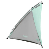 NILS Strandzelt in mint Pop-Up für Strand Camping und Outdoor UV Schutz kompakt
