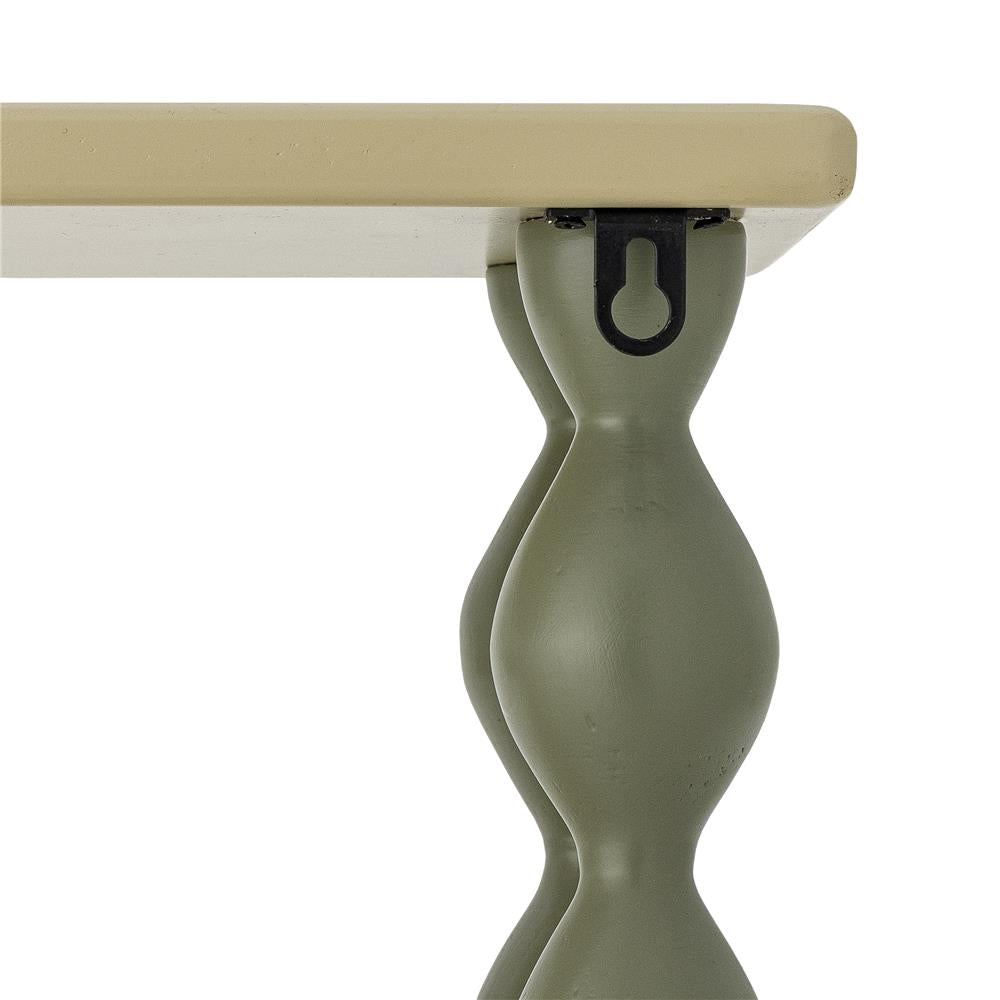 Bloomingville MINI Bibiola Regal bunt - Wandregal Kinderzimmer Holz zweifarbig modernes Design Regal