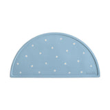 Mushie Silikon-Platzdeckchen, White Daisy, Tischset, BPA-frei